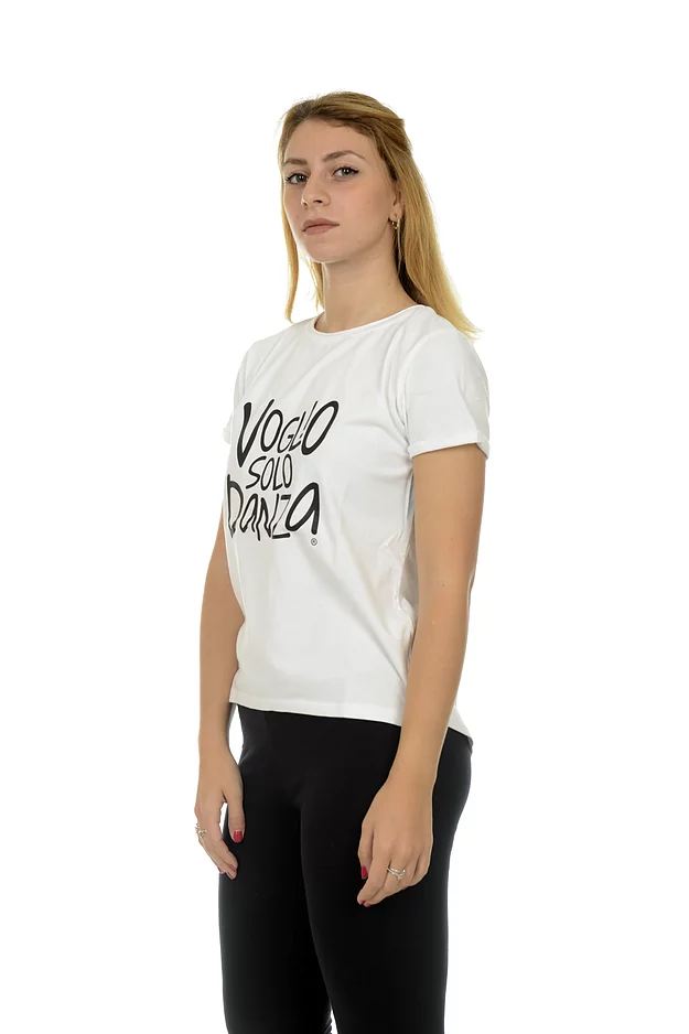 T-SHIRT LOGO NERO